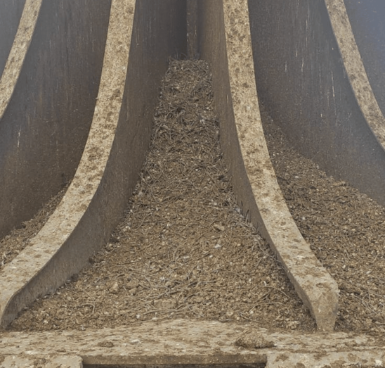 Imagen de la base de la escultura de El Drago, obra del artista Sergio Gil / TA